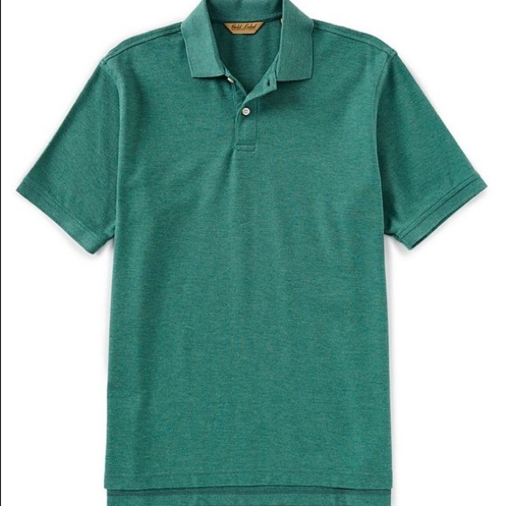 Mens Polo shirt teal green